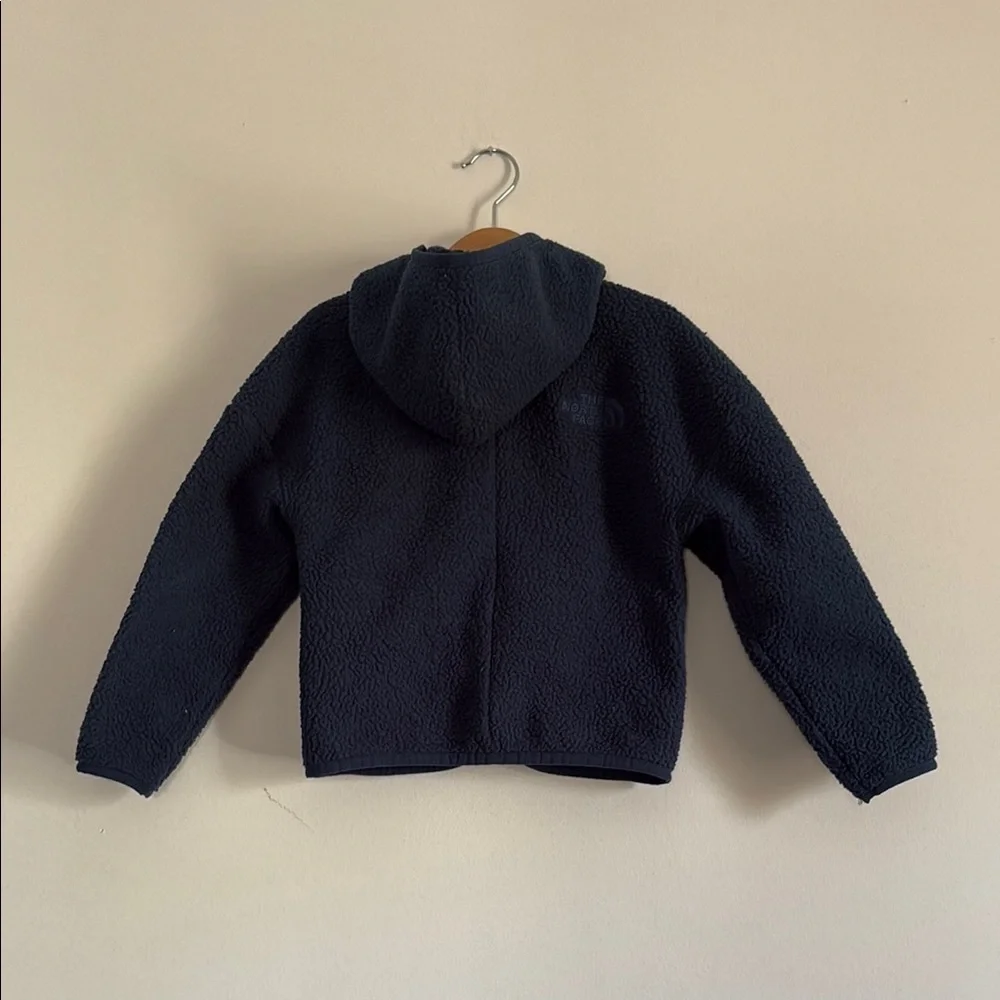 The North Face Navy Fleece Jacket - Picture 2 of 5